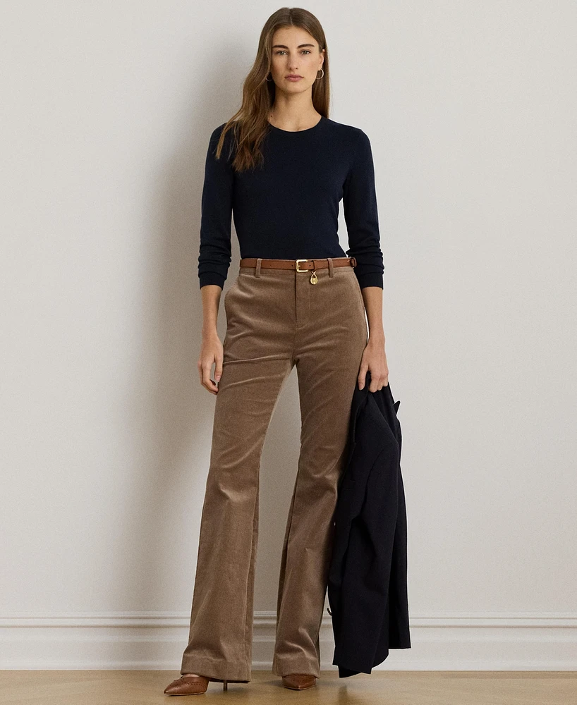 Lauren Ralph Women's Cotton-Blend Sweater