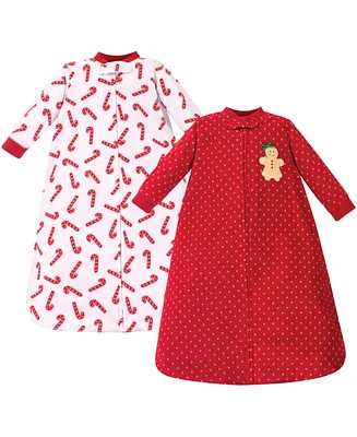 Hudson Baby Girls Long-Sleeve Fleece Sleeping Bag