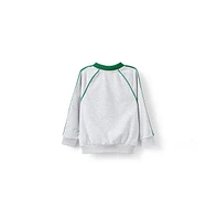 Cotton On Little Boys Polo Collar Fleece Top