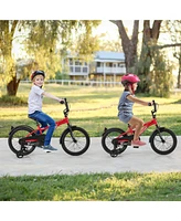 Bicycle for Kids with Adjustable Seat Bell Reflectors for Visibility