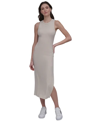 Dkny Jeans Women's Side-Slit Tank Midi Dress