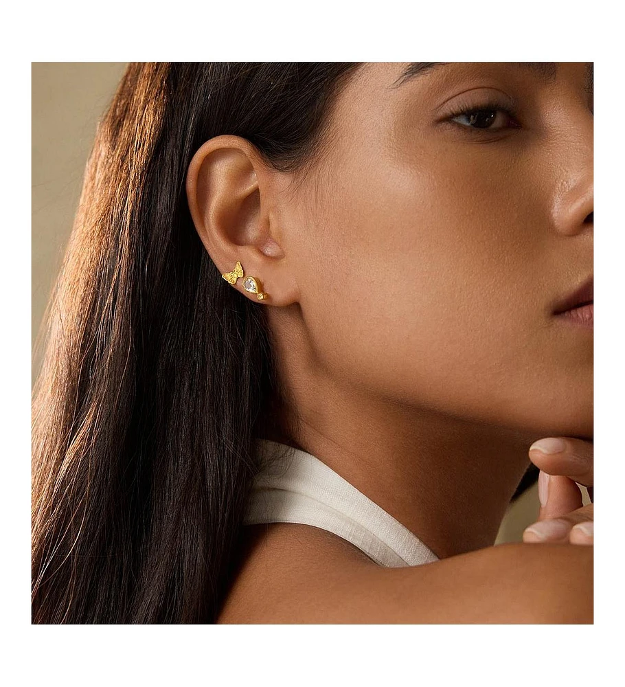 True Self Green Amethyst Earrings