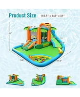 7 in 1 Inflatable Water Slide Park