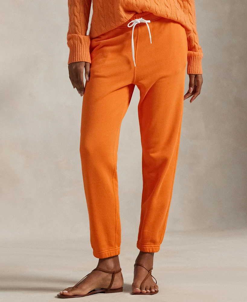 Polo Ralph Lauren Women's Lightweight Fleece Drawstring Sweatpants