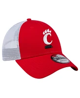 New Era Men's Red Cincinnati Bearcats Trucker 9FORTY Adjustable Hat
