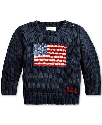 Polo Ralph Lauren Baby Boys or Girls The Iconic Flag Sweater