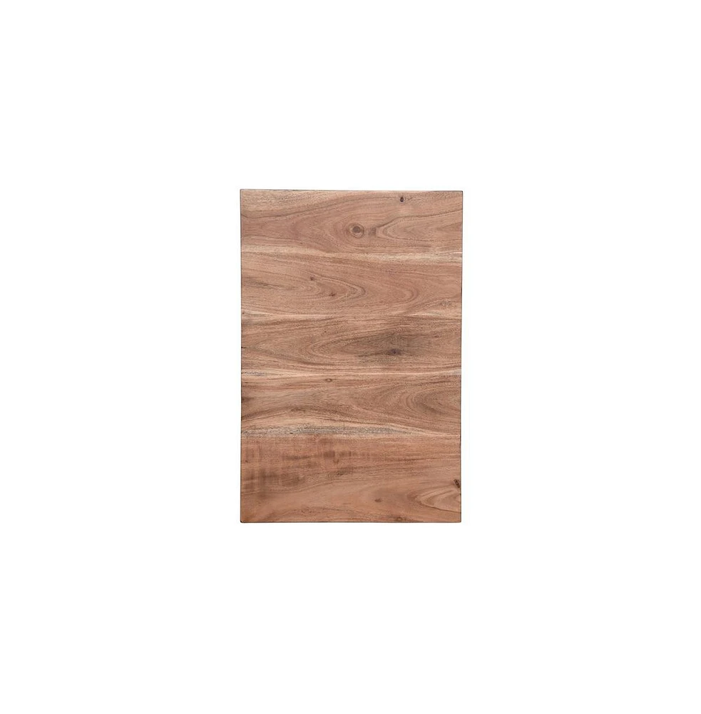 Rollins Solid Acacia Side End Table