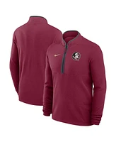 Nike Men's Garnet Florida State Seminoles Lightweight Victory Performance Half-Zip Pullover Sweatshirt