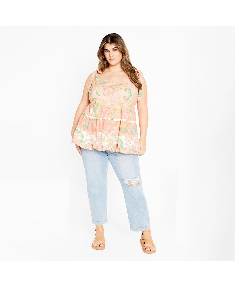 City Chic Plus Cleo Top