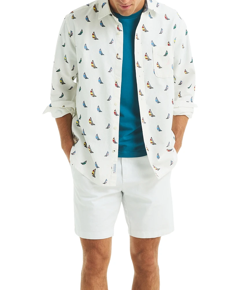 Nautica Men's Classic-Fit Solid Crew Neck Pocket T-Shirt