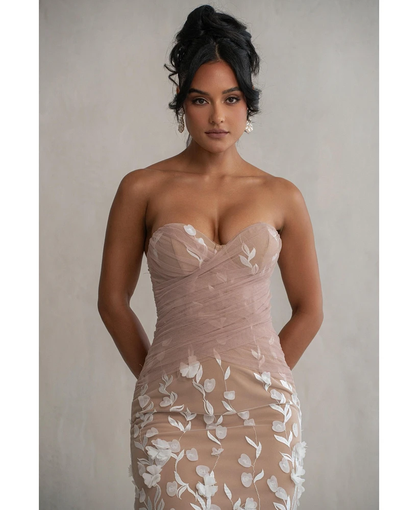 Jluxlabel Women's Everlasting Embroidered Gown