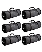 Gse Games & Sports Expert Large Mesh Equipment Duffel Bag, Scuba Bag with Zipper for Diving Equipment