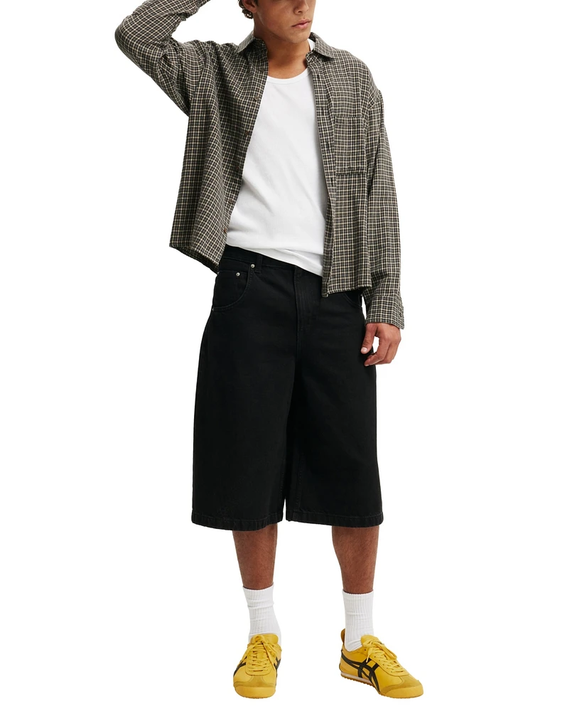 Cotton On Men's Super Wide Jort Shorts