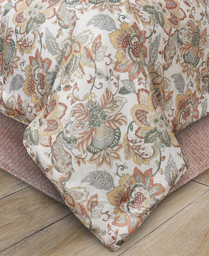 Royal Court Janessa Jacobean 4-Pc. Comforter Set