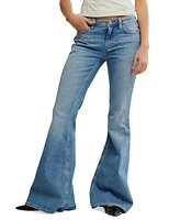 Free People Women's Love Bomb Flare-Leg Jeans