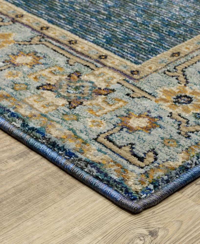 Oriental Weavers Andorra 2430A 2'3"x8' Runner Area Rug