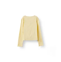 Cotton On Girls Little/Big Emma Button Through Long Sleeve