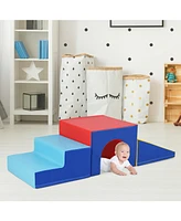Slickblue Kids Climb and Crawl Foam Play Set Soft Blocks for Indoor Play