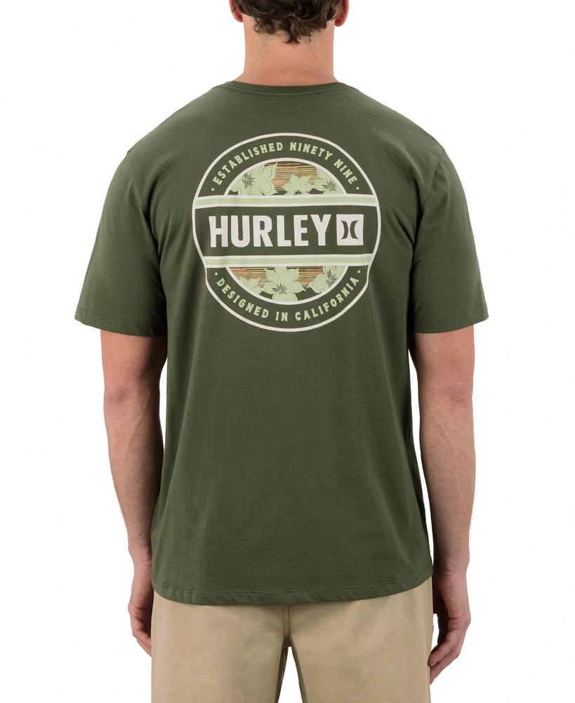 Hurley Men's Filler Short Sleeve T-Shirt