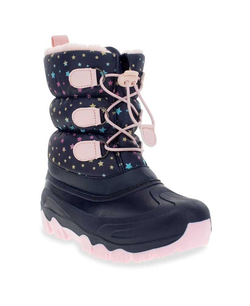 Western Chief Girls Gradient Stars Snow Boot