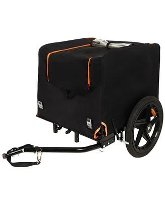 Streamdale Furniture 2-in-1 Bike & Pet Trailer - Convertible Carrier, All-Terrain Wheels