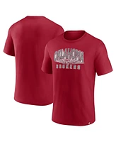 Fanatics Men's Crimson Oklahoma Sooners Tradition Established Staple T-Shirt
