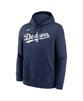Nike Men's Shohei Ohtani Navy Los Angeles Dodgers Player Name Number Club Fleece Pullover Hoodie