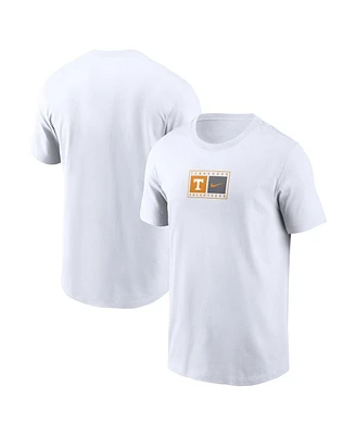 Nike Men's White Tennessee Volunteers Campus Logo Swoosh T-Shirt