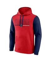 Logo Athletic Men's Red Florida Panthers Deliver Fleece Pullover Hoodie
