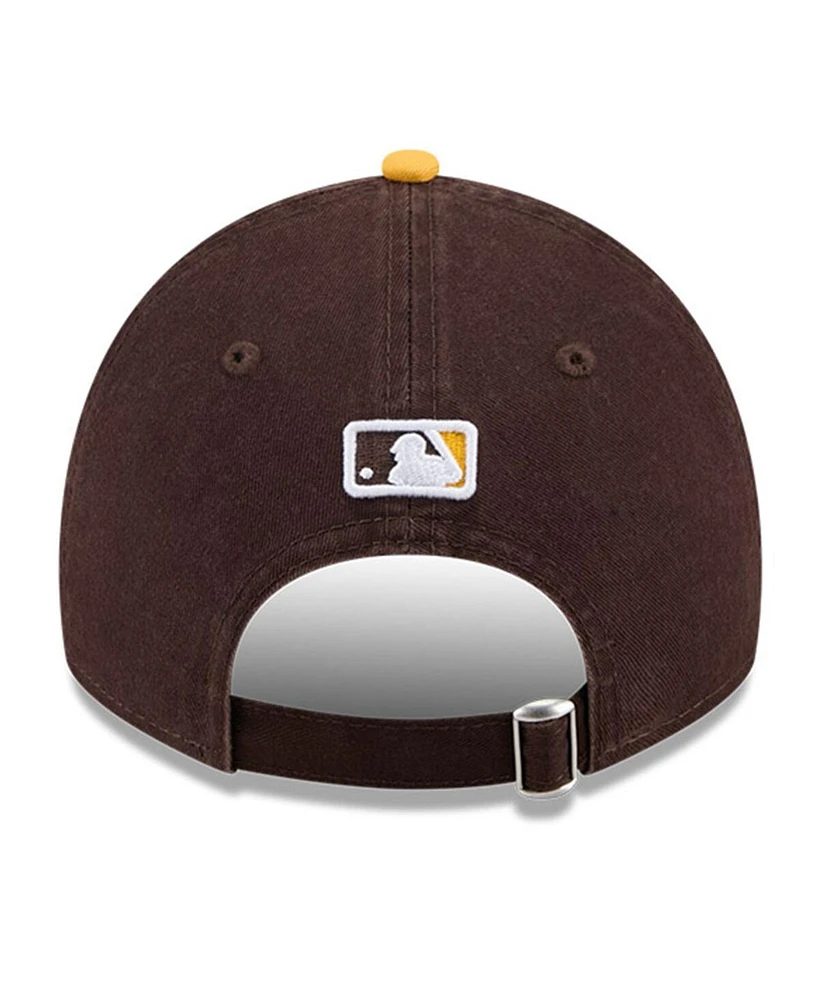 New Era Men's Brown/Gold San Diego Padres 2025 Mlb All-Star Game 9TWENTY Adjustable Hat