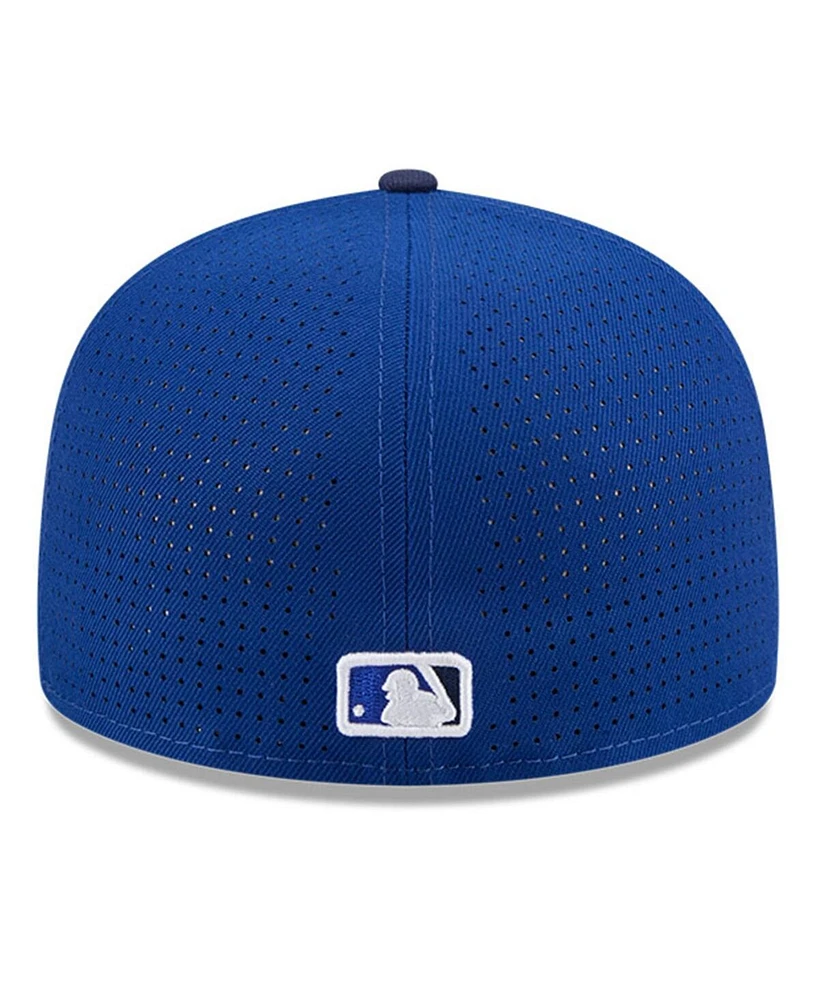 New Era Men's Royal/Navy Toronto Blue Jays 2025 Mlb All-Star Game Side Patch 59FIFTY Fitted Hat