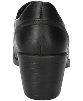 Easy Street Lavelle Women's Comfort Block-Heel Slip-On Shooties