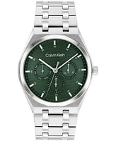 Calvin Klein Men's Ck Motion Silver Tone Stainless Steel Bracelet Watch 39mm