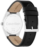 Calvin Klein Men's Ck Motion Leather Strap Watch 39mm