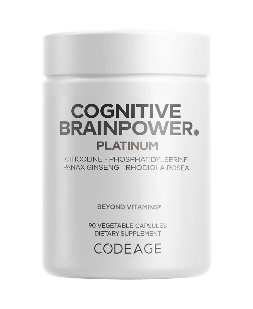 Codeage Cognitive Brainpower Platinum Supplement