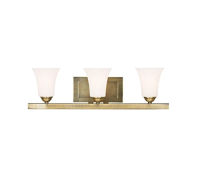 Livex Ridgedale Metal 3-Light Vanity