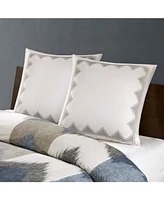 Ink+Ivy Isla Embroidered Cotton Sham, European