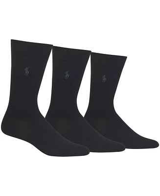 Polo Ralph Lauren Men's 3-Pk. Extended Supersoft Dress Socks