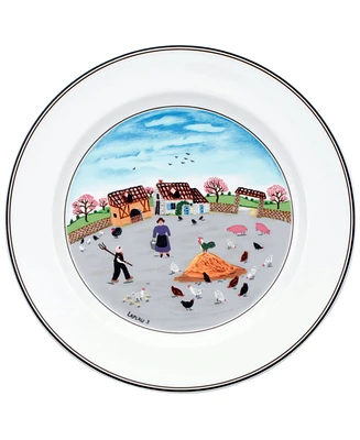 Villeroy & Boch Design Naif Dinner Plate, Country Yard
