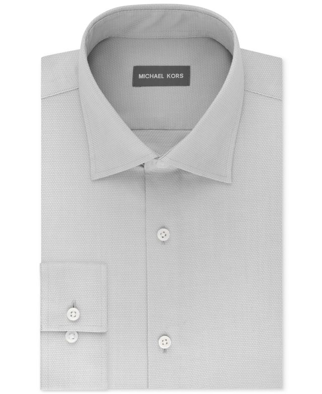 Michael Kors Men's Regular Fit Comfort Stretch Dress Shirt