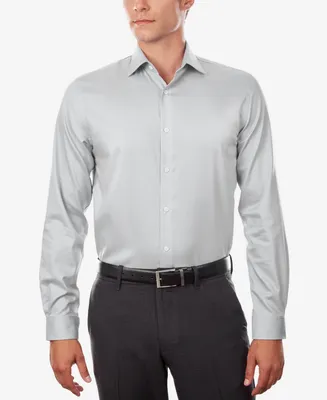 Michael Kors Men's Regular Fit Comfort Stretch Dress Shirt