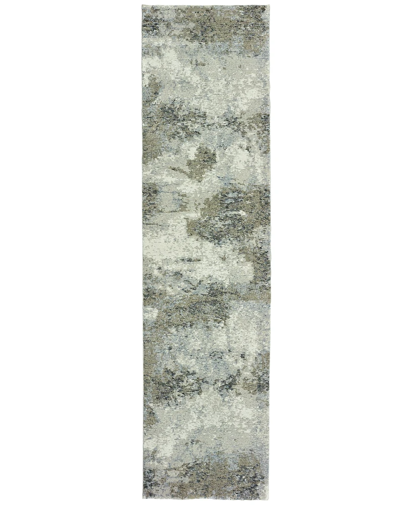 Oriental Weavers Evolution Ion 2'3" x 8' Runner Area Rug