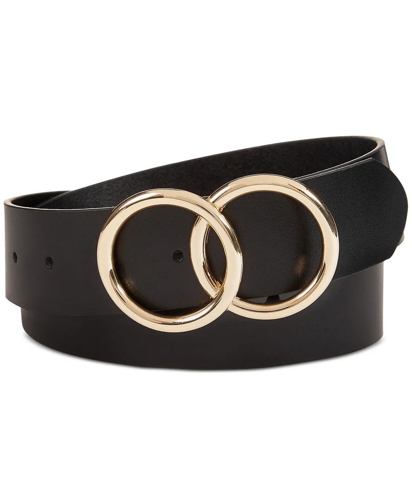 I.n.c. International Concepts Double Circle Belt, Created for Macy's