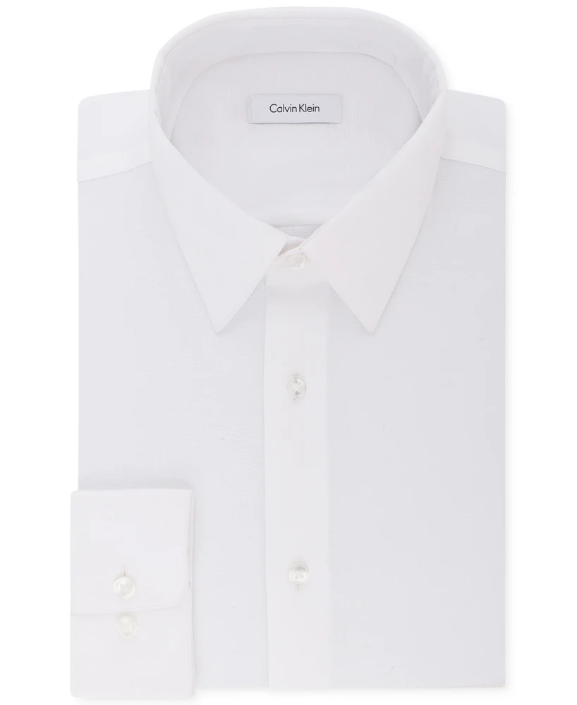 Calvin Klein Men's Steel+ Regular Non-Iron Stretch Performance Dress Shirt