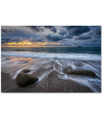 Mathieu Rivrin 'The Song of Water' 30" x 47" Canvas Wall Art