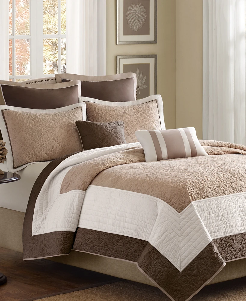 Madison Park Attingham 7-Pc. Quilt Set, Full/Queen