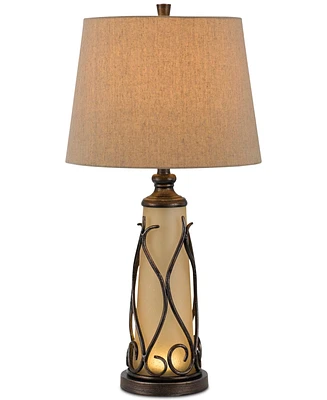 Cal Lighting 150W 3-Way Taylor Table Lamp with 1W Led
