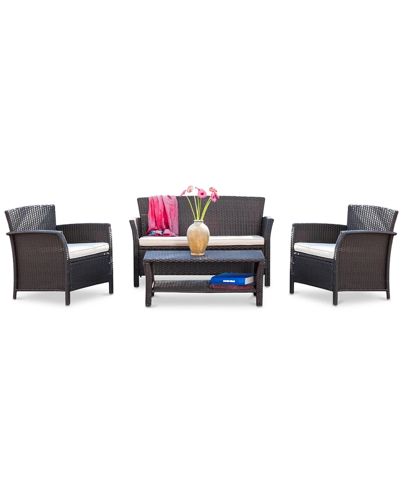 Aldin Outdoor 4-Pc. Conversation Set