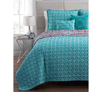 Vcny Home Yara Reversible 5-Pc. Quilt Set