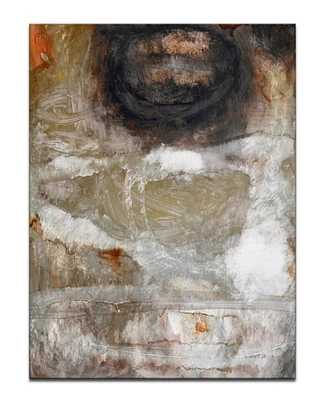 Ready2HangArt, 'Neutral Geode Ii' Abstract Canvas Wall Art, 40x30"